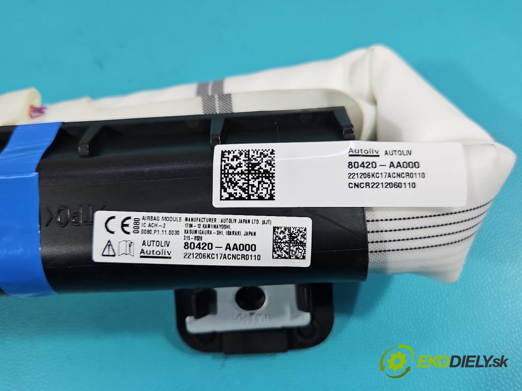 Hyundai Elantra VII 2020- 1.6 16V manual 90.2 kW 1598 cm3 4- clona pravé 80420-AA000