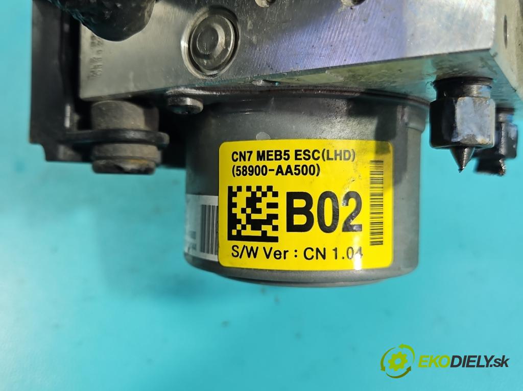 Hyundai Elantra VII 2020- 1.6 16V manual 90.2 kW 1598 cm3 4- čerpadlo abs AA589-30500 (Pumpa ABS)