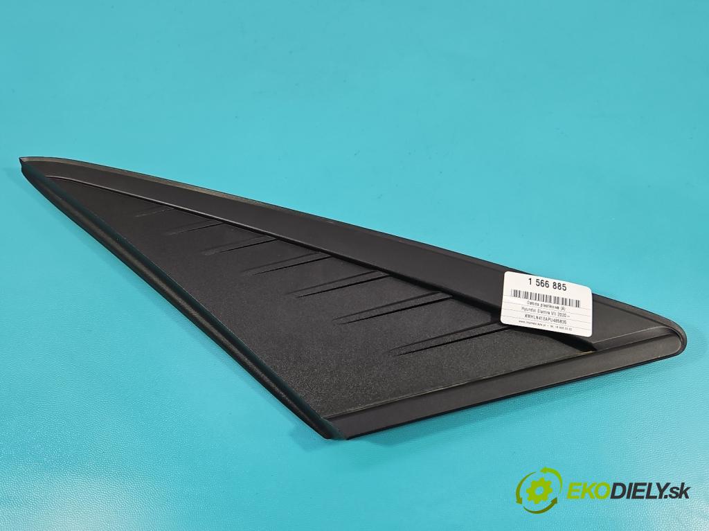 Hyundai Elantra VII 2020- 1.6 16V manual 90.2 kW 1598 cm3 4- kryt plastová 87850-AA000