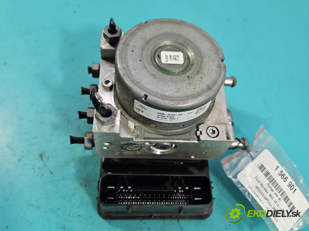 Ford Mondeo Mk5 2014-2022 2.0 16V 140 hp automatic 103 kW 1999 cm3 4- čerpadlo abs GG98-2C555-AD (Pumpa ABS)