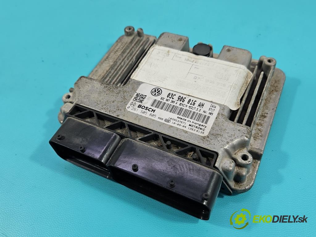 Vw Scirocco II 2008-2017 1.4 TSI 122 HP manual 90 kW 1390 cm3 3- riadiaca jednotka motora 03C906016AH