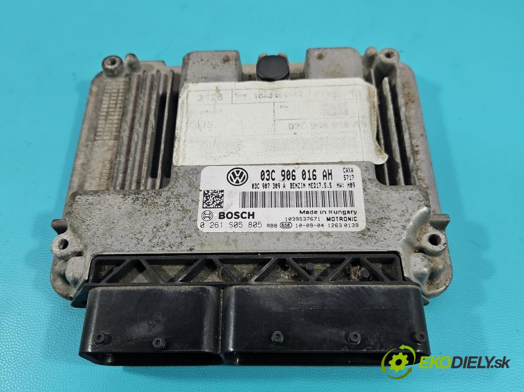 Vw Scirocco II 2008-2017 1.4 TSI 122 HP manual 90 kW 1390 cm3 3- riadiaca jednotka motora 03C906016AH