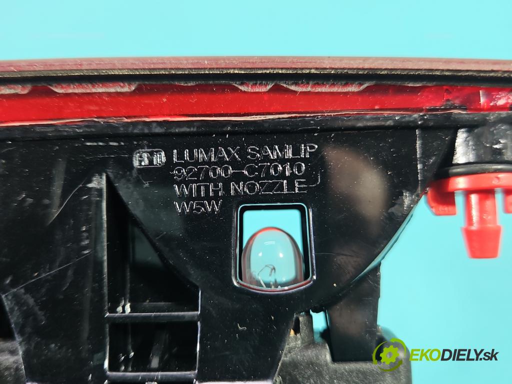 Hyundai i20 II 2014 -2020 1.2 16V 84KM manual 62 kW 1248 cm3 5- světlo: stop: 92700-C7010