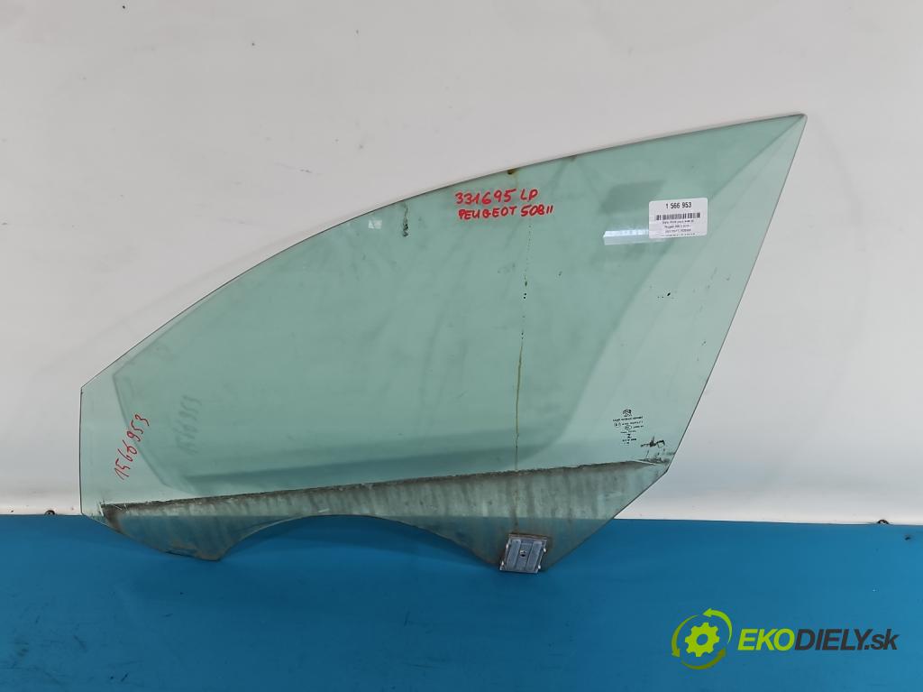 Peugeot 508 II 2018- 1.6 16V 181KM automatic 133 kW 1598 cm3 5- sklo dveře přední levé 