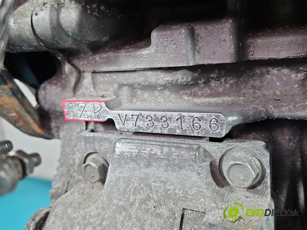 Toyota Corolla E16/E18  2013-2019 1.6 16V 132  HP manual 97 kW 1598 cm3 4- motor benzín: 1ZR