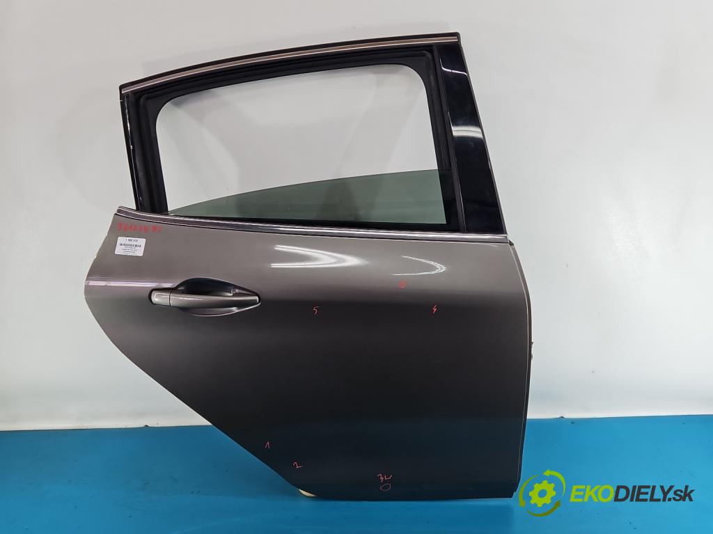 Peugeot 208 I 2012-2019 1.6 hdi 92 hp manual 68 kW 1560 cm3 5- dveře zadní pravé  (Klika dveří ostatní)