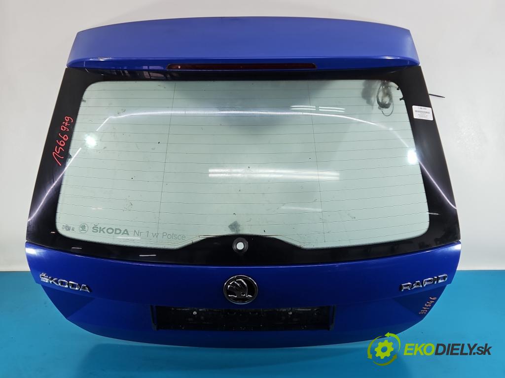 Skoda Rapid 2012-2019 1.4 tdi 90 hp manual 66 kW 1422 cm3 5- zadní kufrové dveře  (Zadní kapota (kufr))