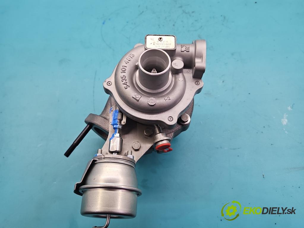 Fiat Punto Grande 1.3 jtd 90 HP manual 66 kW 1248 cm3 5- turbodúchadlo, turbo repasovaná 54359700014
