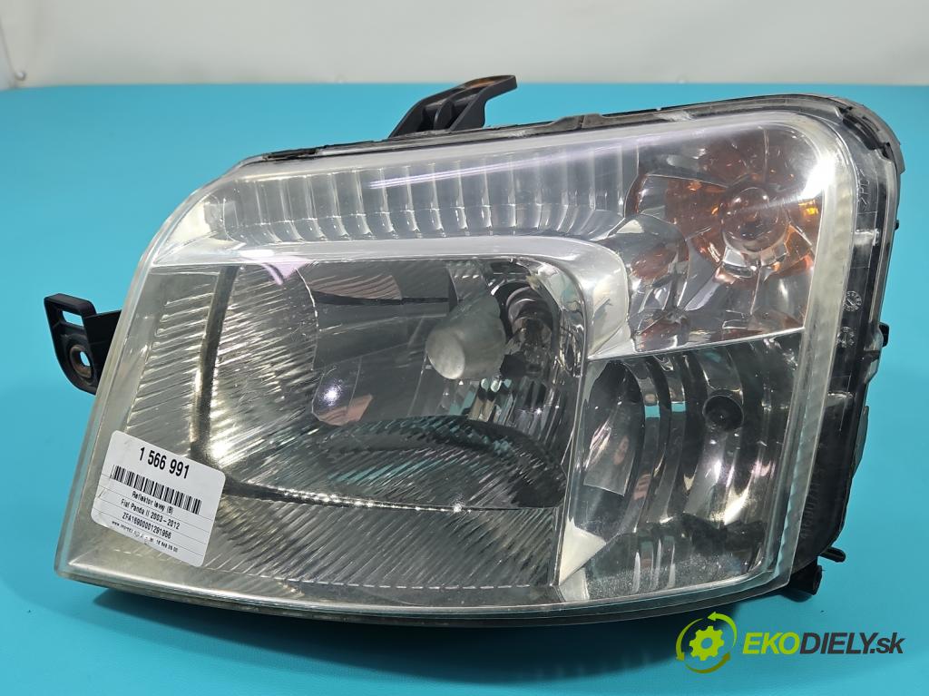 Fiat Panda II 2003-2012 1.1 8V 54 hp manual 40 kW 1108 cm3 5- světlo levý  (Klika dveří ostatní)