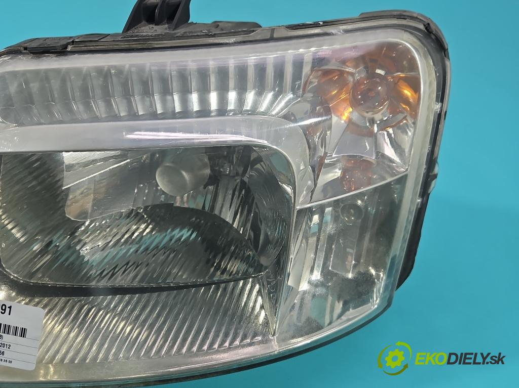 Fiat Panda II 2003-2012 1.1 8V 54 HP manual 40 kW 1108 cm3 5- Reflektor: ľavý  (Kľučka dverí ostatné)