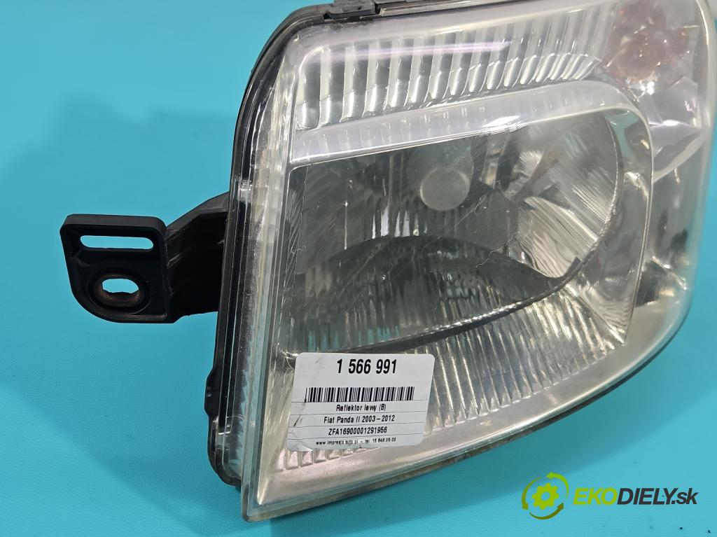 Fiat Panda II 2003-2012 1.1 8V 54 HP manual 40 kW 1108 cm3 5- Reflektor: ľavý  (Kľučka dverí ostatné)
