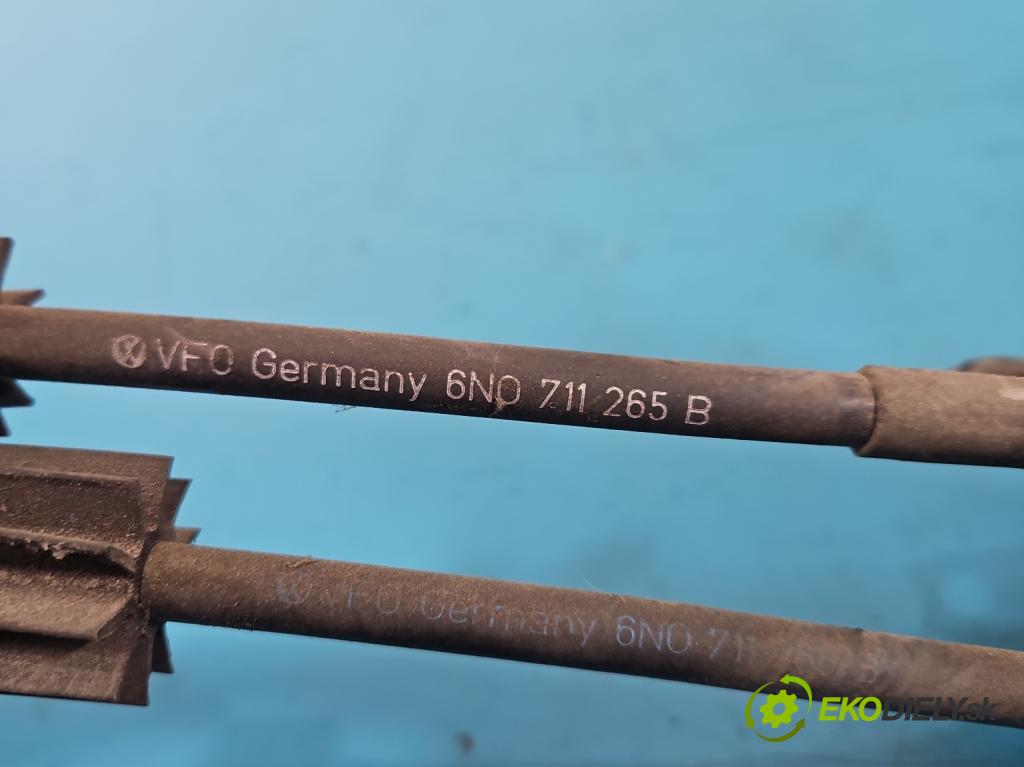 Vw Polo III 6N 1994-2001 1.4 16V 75 HP manual 55 kW 1390 cm3 5- Páka: Změny: stupeň,rýchlosť  (Rýchlostná páka (kulisa))