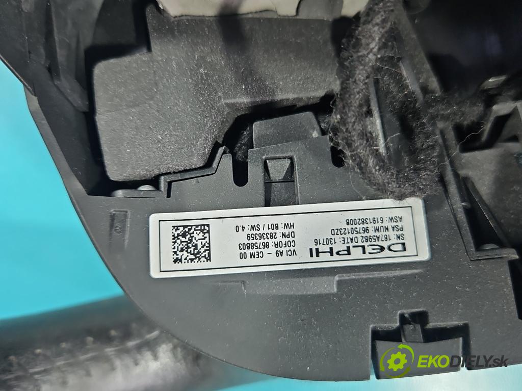 Peugeot 208 I 2012-2019 1.6 hdi 92 hp manual 68 kW 1560 cm3 5- volant 96750123ZD (Volant)