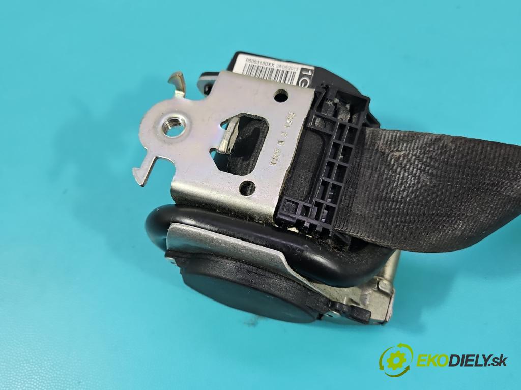 Peugeot 208 I 2012-2019 1.6 hdi 92 hp manual 68 kW 1560 cm3 5- stěna bezpečnost přední levý 98063150XX