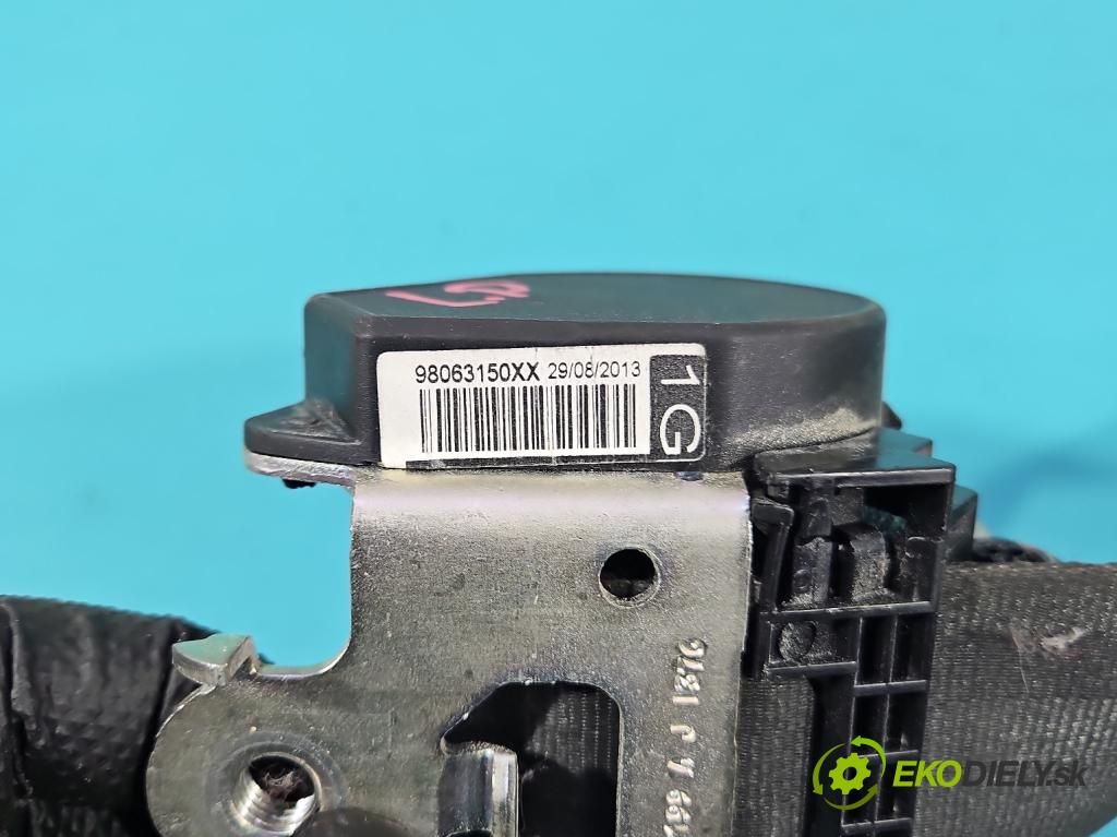 Peugeot 208 I 2012-2019 1.6 hdi 92 hp manual 68 kW 1560 cm3 5- stěna bezpečnost přední levý 98063150XX