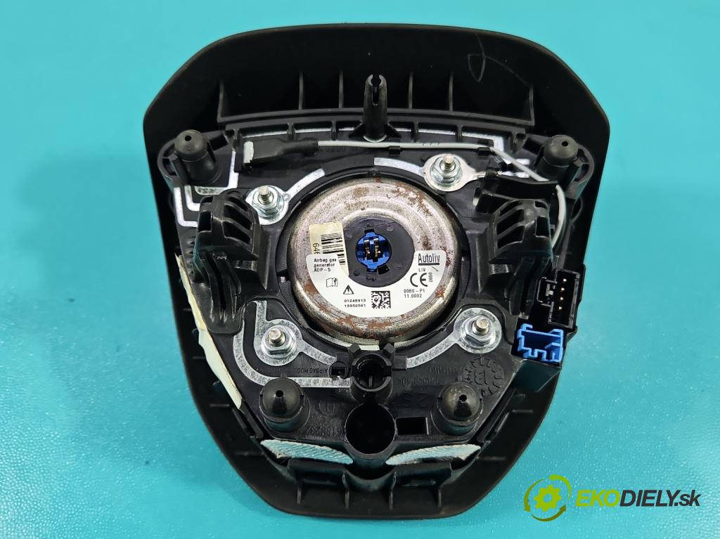 Peugeot 208 I 2012-2019 1.6 hdi 92 hp manual 68 kW 1560 cm3 5- Polštář: vzduch: Řidič:  (Airbag)