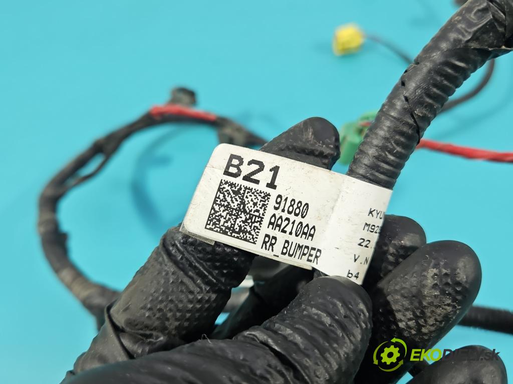 Hyundai Elantra VII 2020- 1.6 16V manual 90.2 kW 1598 cm3 4- Zväzok: nárazník zadné 91880-AA210
