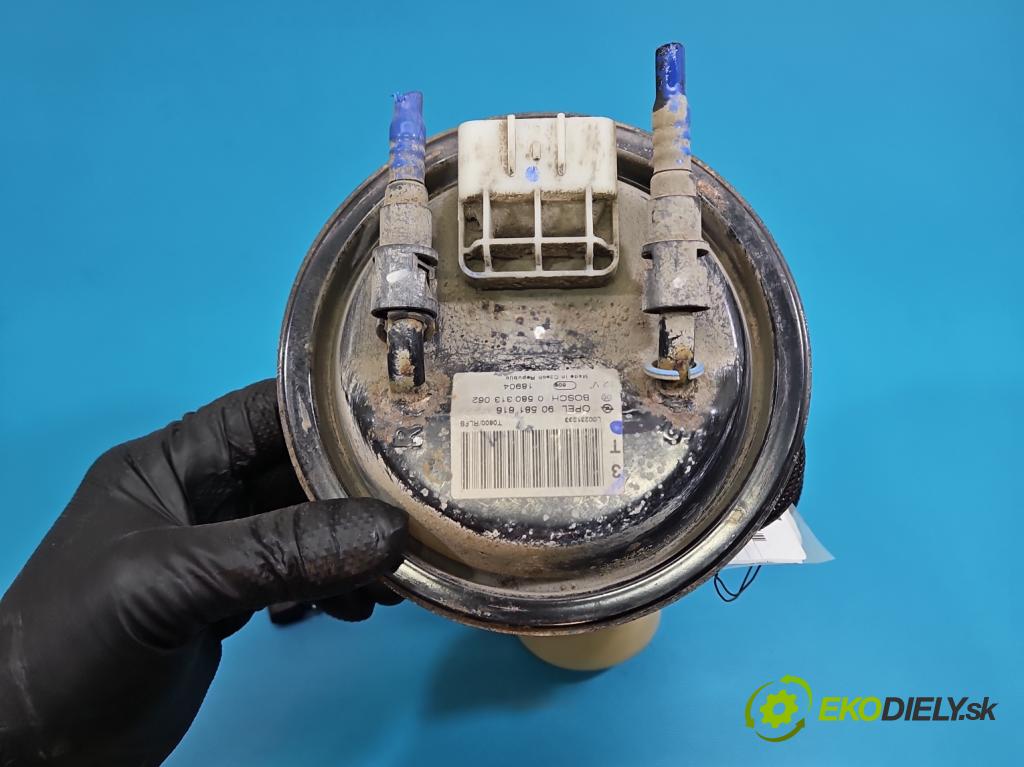 Opel Zafira A 1999-2005 1.8 16V 125 hp manual 92 kW 1796 cm3 5- čerpadlo paliva 90581616