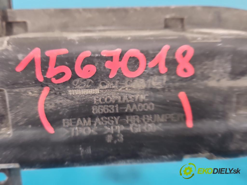 Hyundai Elantra VII 2020- 1.6 16V manual 90.2 kW 1598 cm3 4- výstuha nárazník zadné 86631-AA000