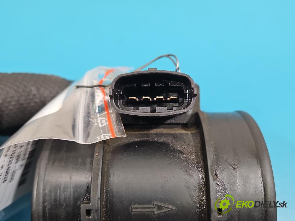 Opel Zafira A 1999-2005 1.8 16V 125 hp manual 92 kW 1796 cm3 5- váha vzduchu 5WK9606 (Snímač hmotnosti vzduchu)