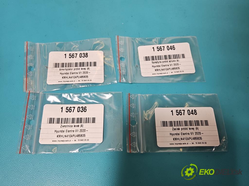 Hyundai Elantra VII 2020- 1.6 16V manual 90.2 kW 1598 cm3 4- tlmič predné ľavý 54650-AA220 (Kľučka dverí ostatné)