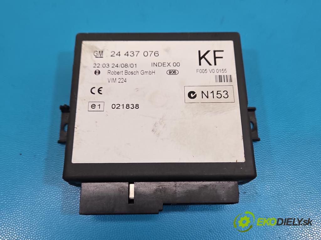 Opel Zafira A 1999-2005 1.8 16V 125 HP manual 92 kW 1796 cm3 5- riadiaca jednotka motora 09158726