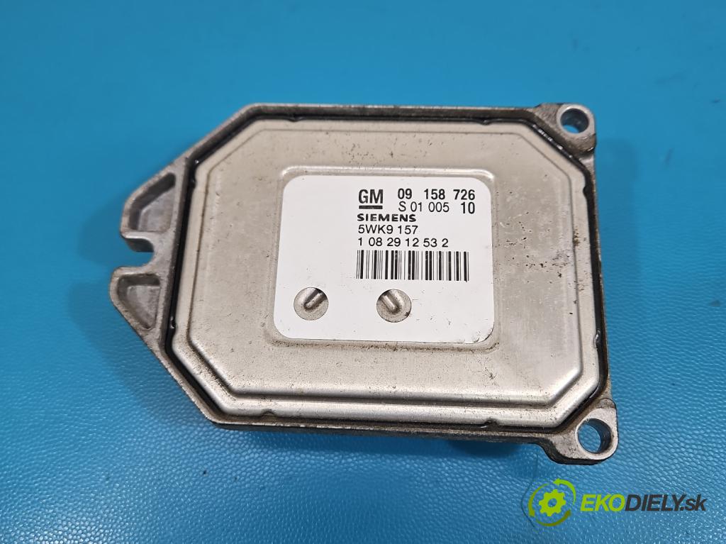 Opel Zafira A 1999-2005 1.8 16V 125 HP manual 92 kW 1796 cm3 5- riadiaca jednotka motora 09158726