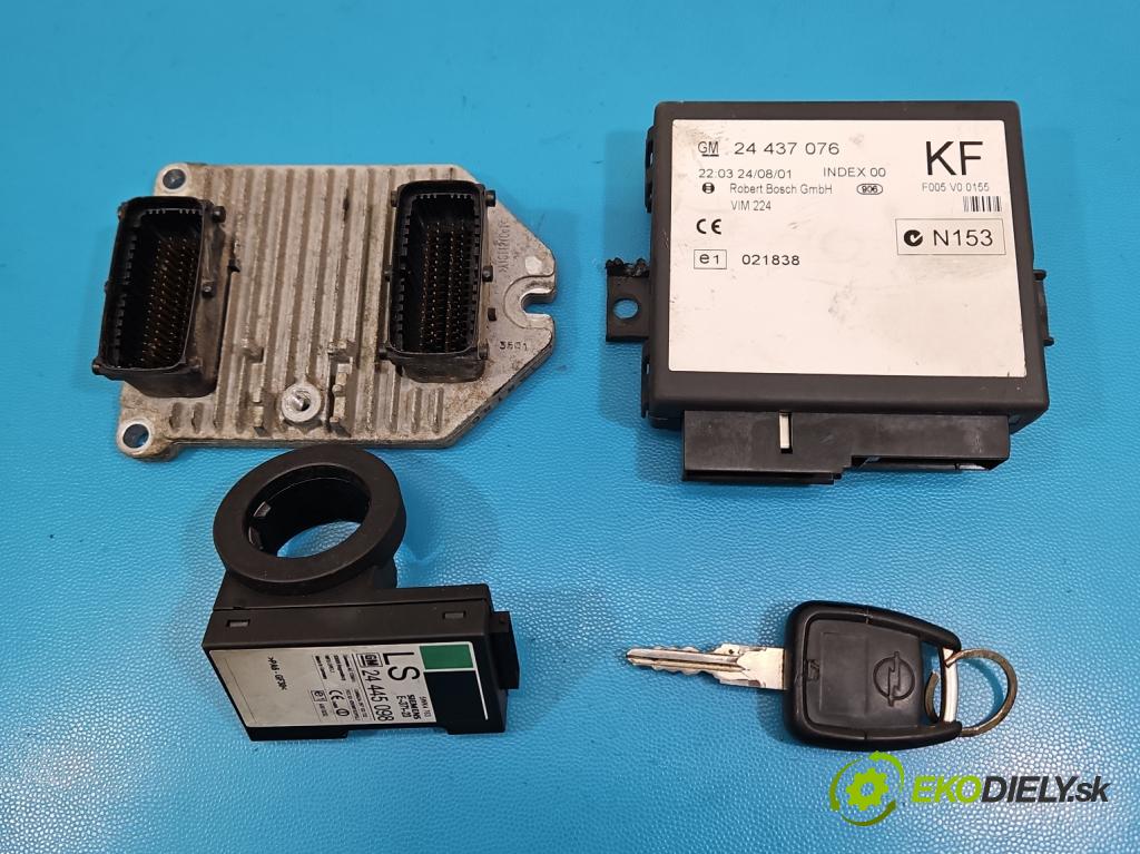 Opel Zafira A 1999-2005 1.8 16V 125 HP manual 92 kW 1796 cm3 5- riadiaca jednotka motora 09158726