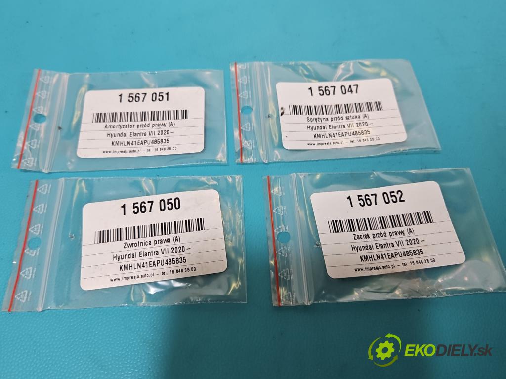 Hyundai Elantra VII 2020- 1.6 16V manual 90.2 kW 1598 cm3 4- náboj pravé  (Náboj kolesa)