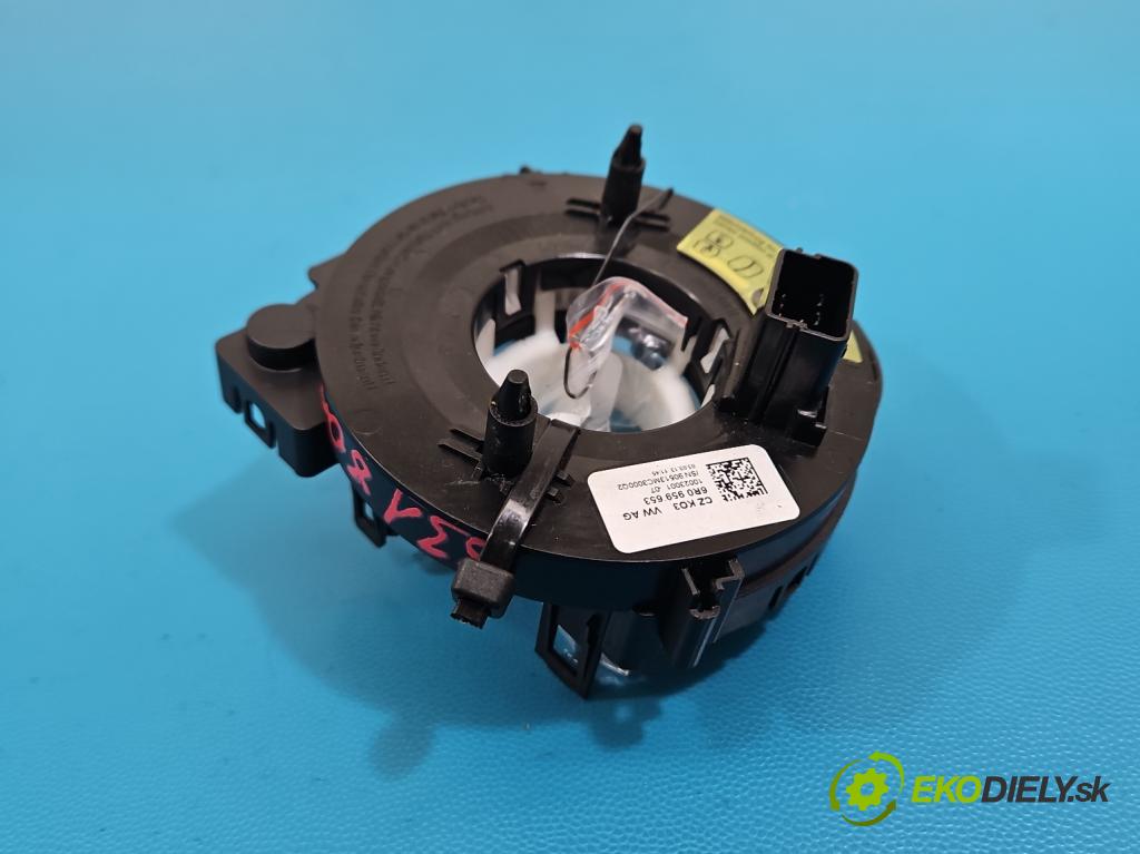 Skoda Roomster 1.4 16V 86 hp manual 63 kW 1390 cm3 5- Páska: airbag 6R0959653 (Airbag)