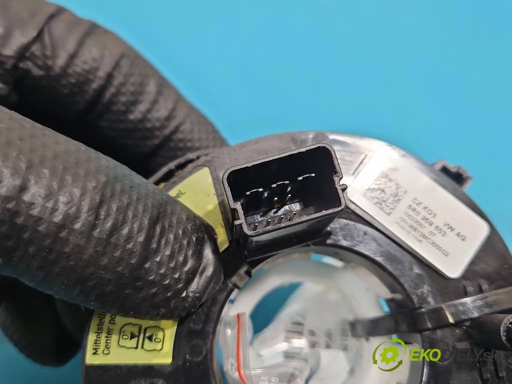 Skoda Roomster 1.4 16V 86 HP manual 63 kW 1390 cm3 5- Páska: airbag 6R0959653 (Airbag)