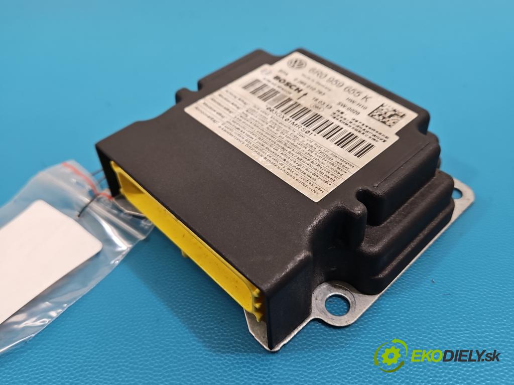 Skoda Roomster 1.4 16V 86 hp manual 63 kW 1390 cm3 5- řídící jednotka polštáře: 6R0959655K