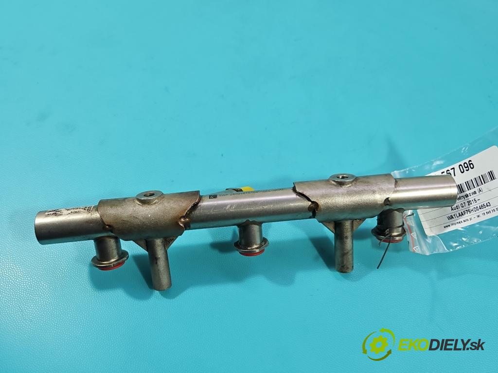 Audi Q7 2015- 3.0 TFSI CRE: 333KM: automatic 245 kW 2995 cm3 5- lišta vstrekovacia  (Vstrekovacia lišta)