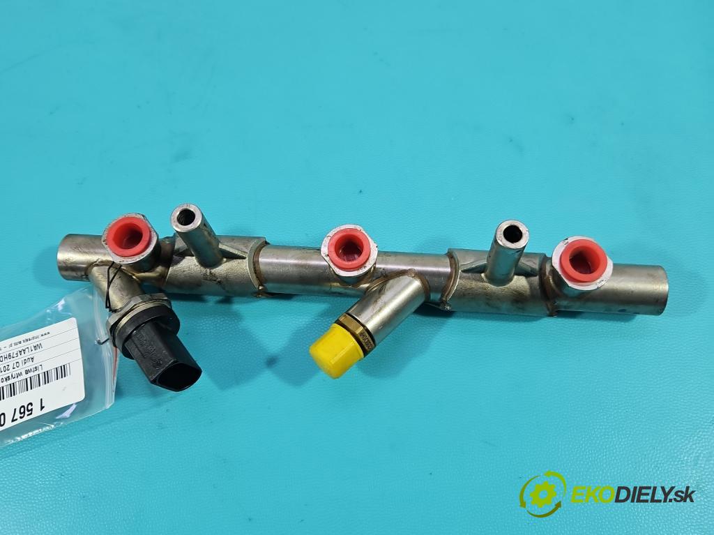 Audi Q7 2015- 3.0 TFSI CRE: 333KM: automatic 245 kW 2995 cm3 5- lišta vstrekovacia 06J906051F (Vstrekovacia lišta)