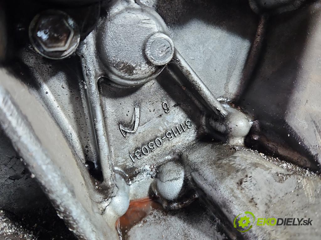 Toyota Corolla E16/E18  2013-2019 1.6 16V 132  HP manual 97 kW 1598 cm3 4- prevodovka stupeň,rýchlosť manual 31115-05031