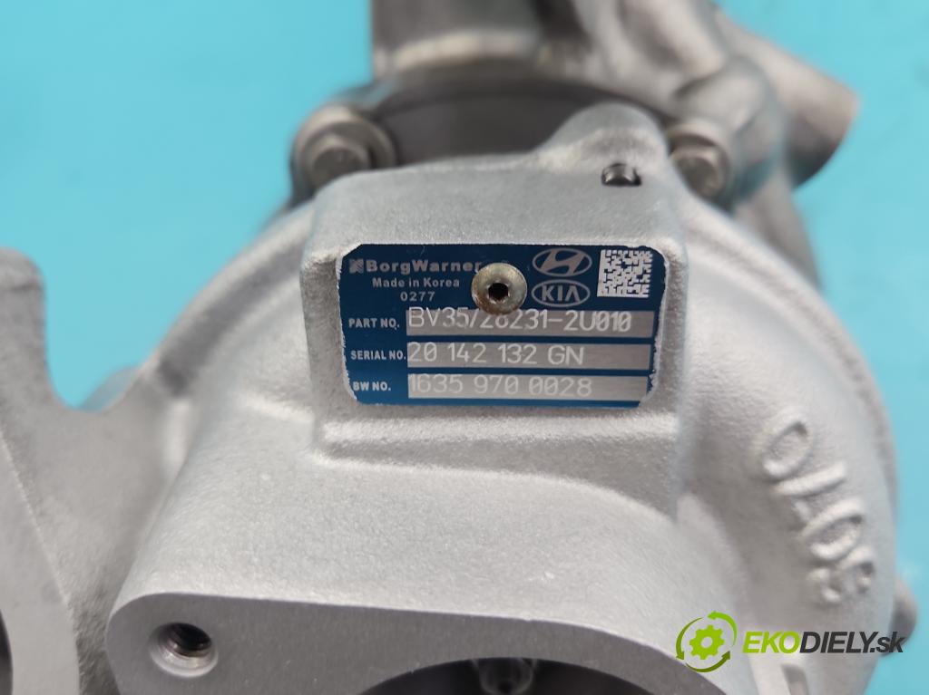 Hyundai I30 III 2016- 1.6 crdi 116 HP manual 85 kW 1598 cm3 5- turbodúchadlo, turbo repasovaná 16359700028