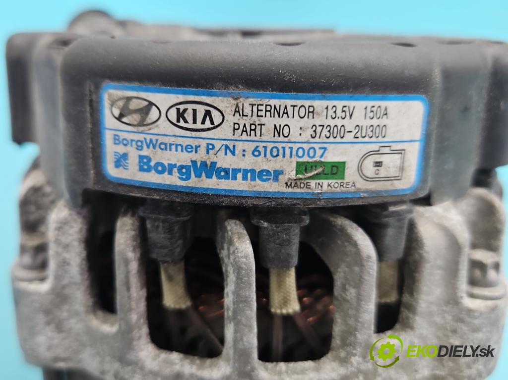 Hyundai I30 III 2016- 1.6 crdi 116 hp manual 85 kW 1598 cm3 5- Alternator 37300-2U300 (Alternátor)