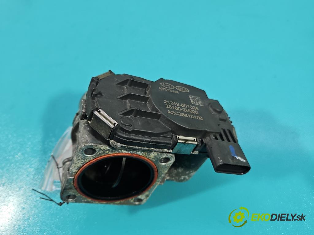 Hyundai I30 III 2016- 1.6 crdi 116 hp manual 85 kW 1598 cm3 5- škrticí klapka 35100-2U000 (Škrticí klapka)