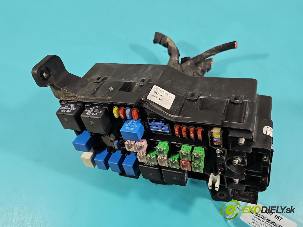 Hyundai H1 II 2007-2023 2.5 crdi 170 HP manual 125 kW 2497 cm3 5- skrinka poistka 912034110 (Poistková skrinka)