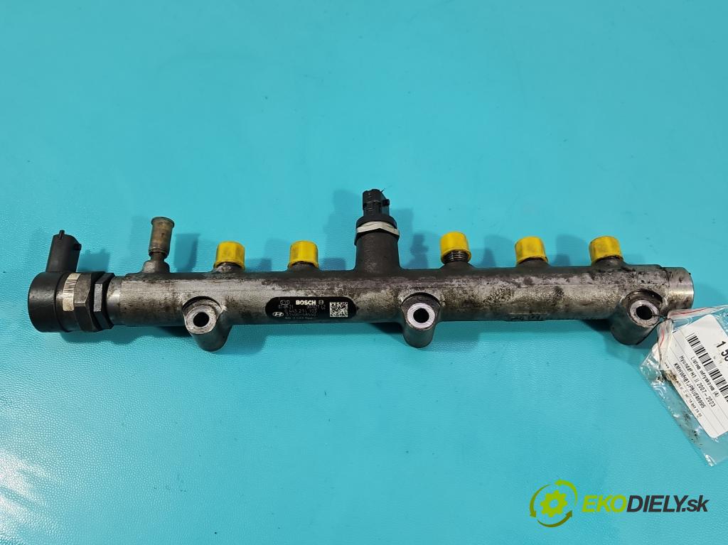 Hyundai H1 II 2007-2023 2.5 crdi 170 hp manual 125 kW 2497 cm3 5- lišta vstřikovací 0445214103 (Vstřikovací lišta)