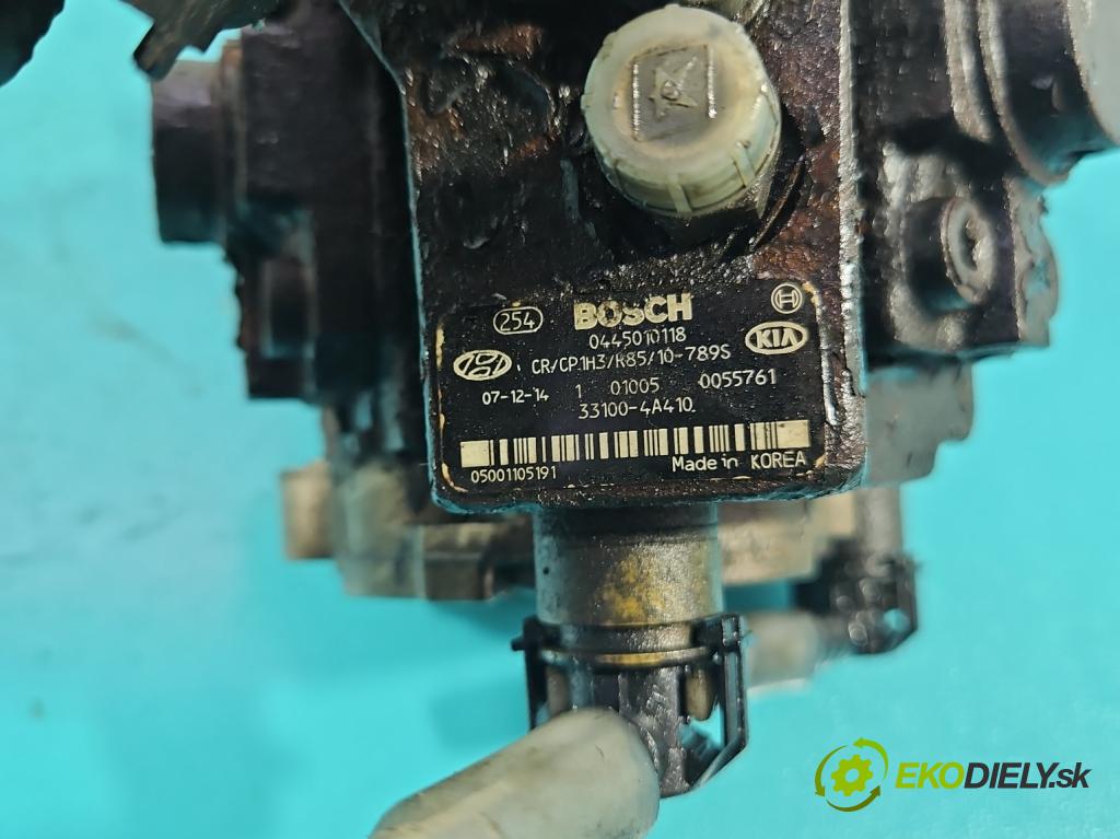 Hyundai H1 II 2007-2023 2.5 crdi 170 hp manual 125 kW 2497 cm3 5- čerpadlo vstřikovací 0445010118 (Vstřikovací čerpadlo)