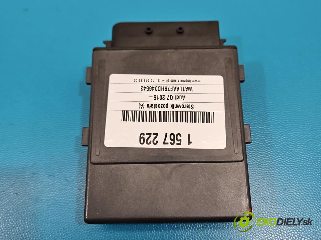 Audi Q7 2015- 3.0 TFSI CRE: 333KM: automatic 245 kW 2995 cm3 5- riadiaca jednotka ostatné 4M0906121B