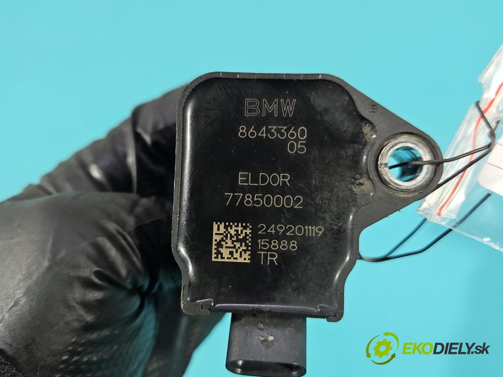 Bmw 3 G20 2018- 2.0 T 156 HP automatic 115 kW 1998 cm3 4- cievka zapaľovacia 8643360 (Zapaľovacia cievka)