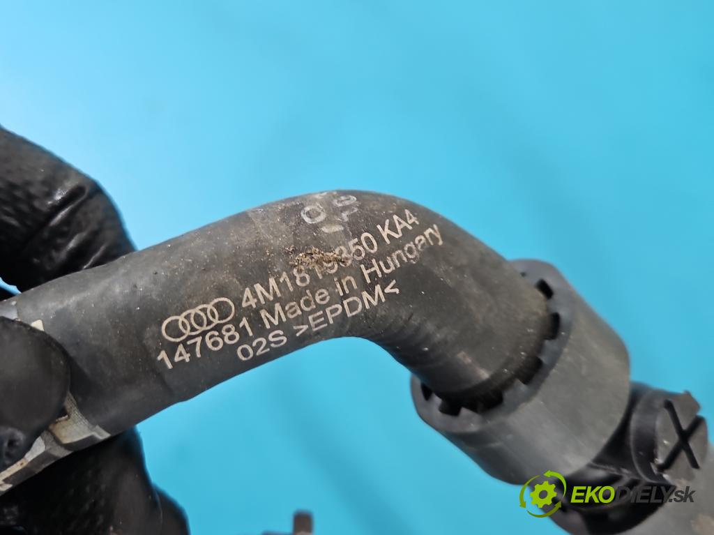 Audi Q7 2015- 3.0 TFSI CRE: 333KM: automatic 245 kW 2995 cm3 5- rúrka systému chladenia 4M1819350