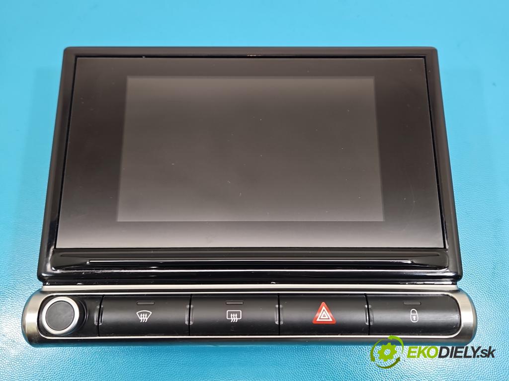 Citroen C3 III 2016-2024 1.2 12V 83 hp manual 61 kW 1199 cm3 5- displej 9828476980 (Přístrojová deska)