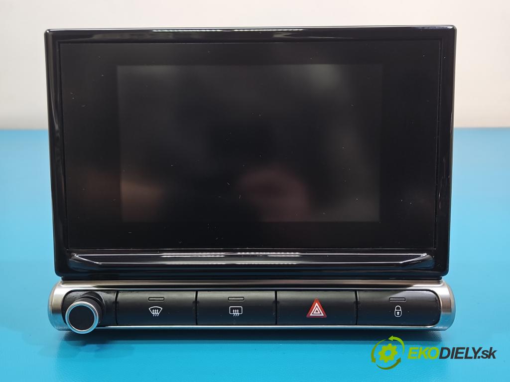 Citroen C3 III 2016-2024 1.2 12V 83 hp manual 61 kW 1199 cm3 5- displej 9828476980 (Přístrojová deska)