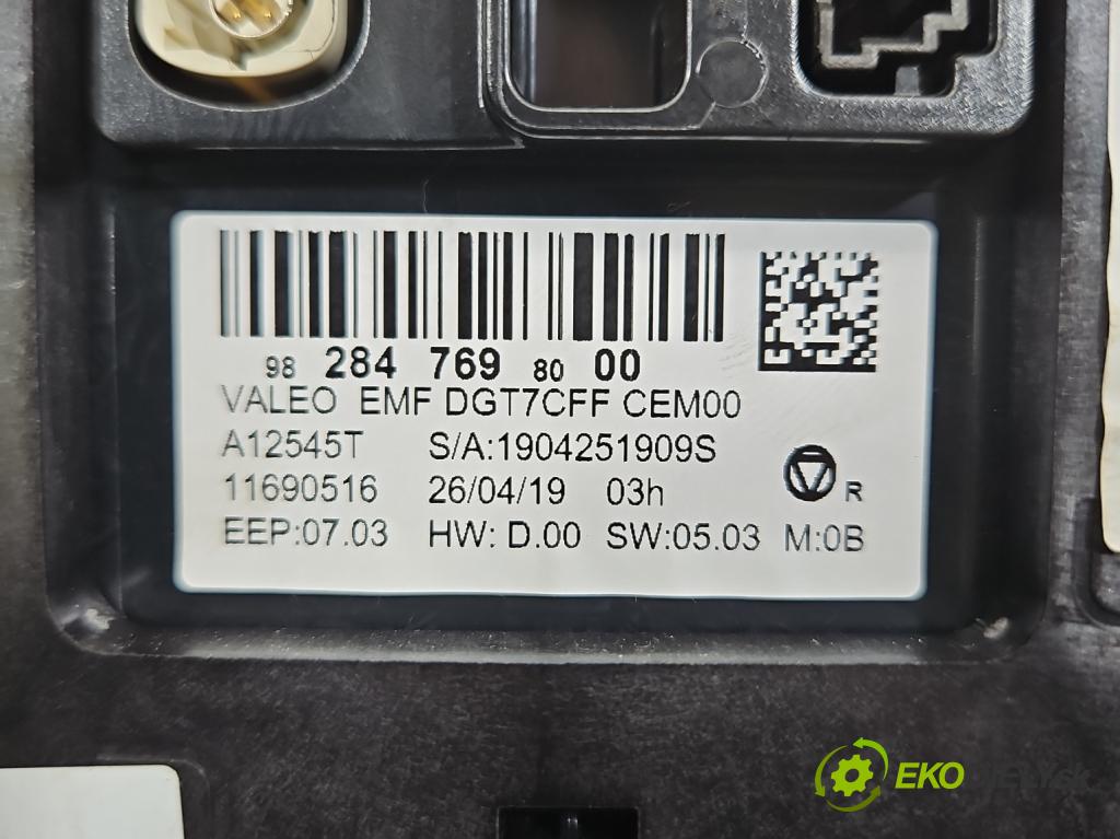 Citroen C3 III 2016-2024 1.2 12V 83 hp manual 61 kW 1199 cm3 5- displej 9828476980 (Přístrojová deska)