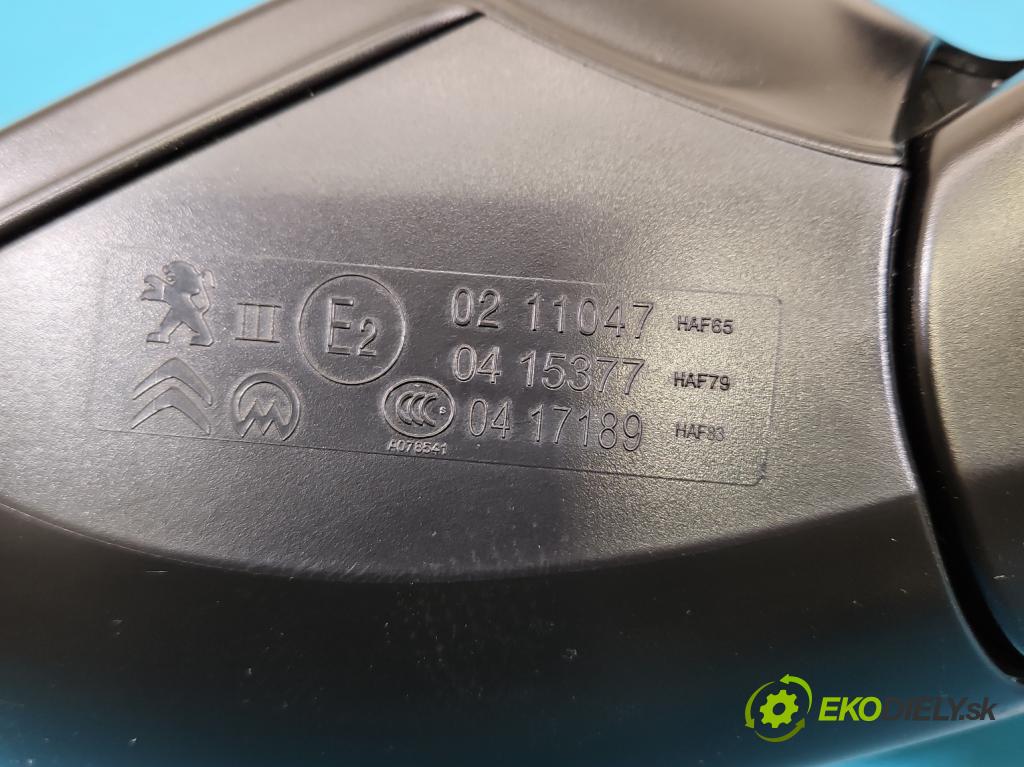 Citroen C3 III 2016-2024 1.2 12V 83 HP manual 61 kW 1199 cm3 5- zrkadlo ľavé 0417789 (Kľučka dverí ostatné)