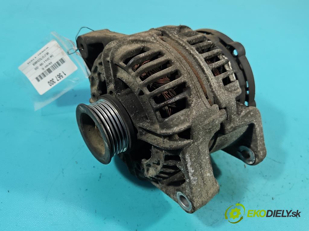 Opel Zafira A 1999-2005 1.8 16V 125 hp manual 92 kW 1796 cm3 5- Alternator 0124415002 (Alternátor)