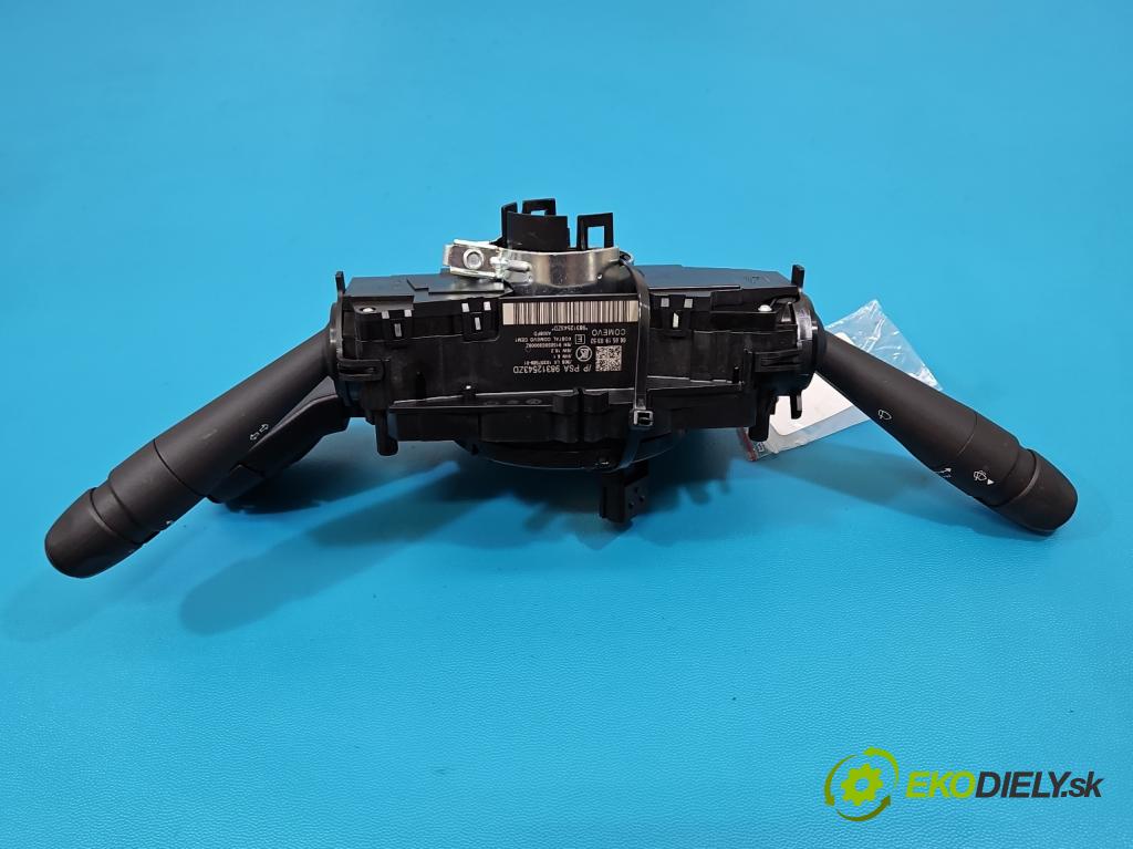 Citroen C3 III 2016-2024 1.2 12V 83 HP manual 61 kW 1199 cm3 5- prepínač komplex: 98312543ZD (Prepínacie páčky pod volantom)